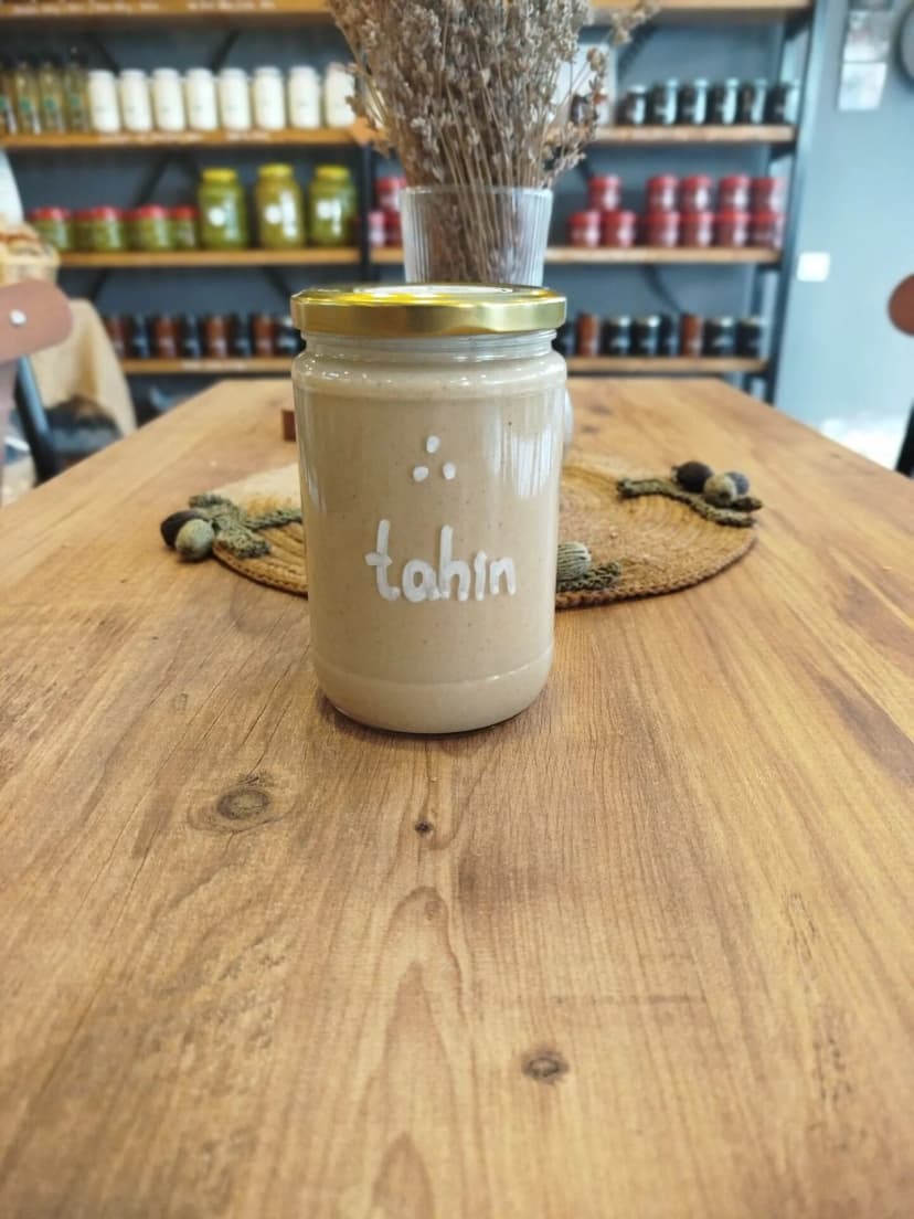Tahin - soğuk sıkım %100 yerli susam 660 cc. resmi