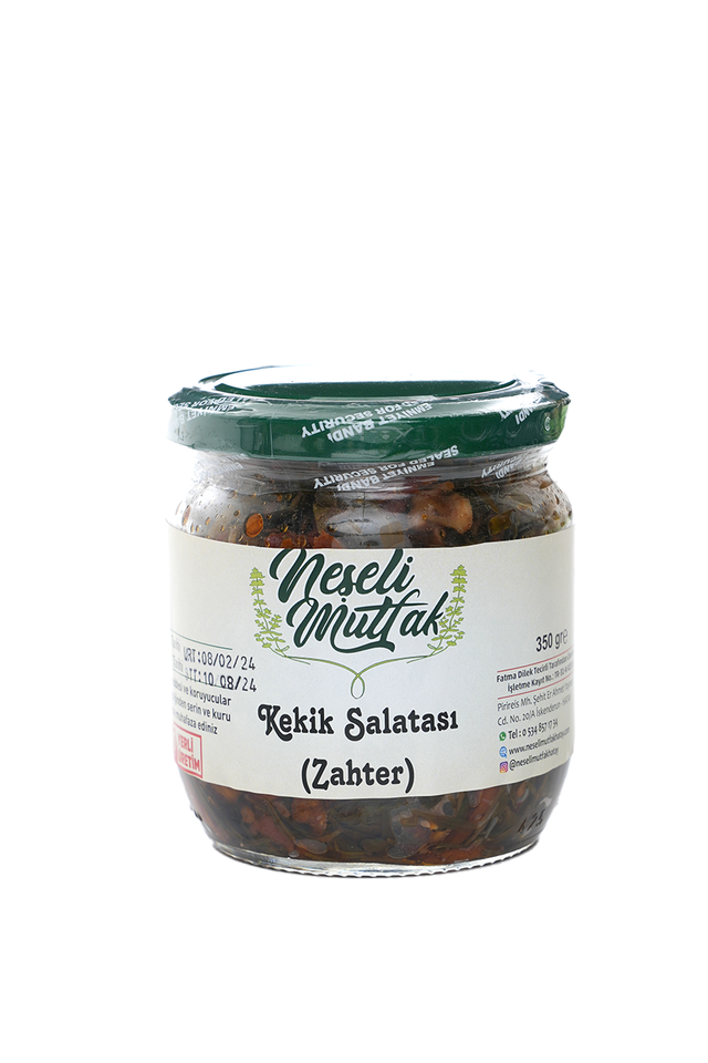 Kekik Salatası ( Kuru Domates - Cevizli ) 355 Gr