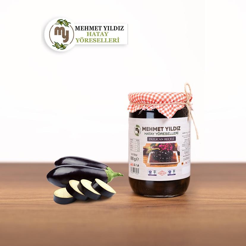 PATLICAN REÇELİ 800 GR CAM resmi