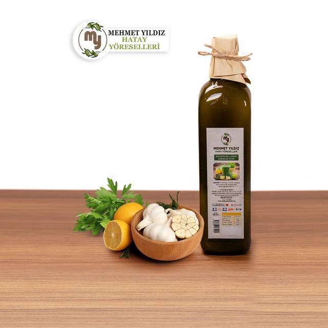 MAYDONOZLU LİMON SARIMSAK KÜRÜ 750 ML