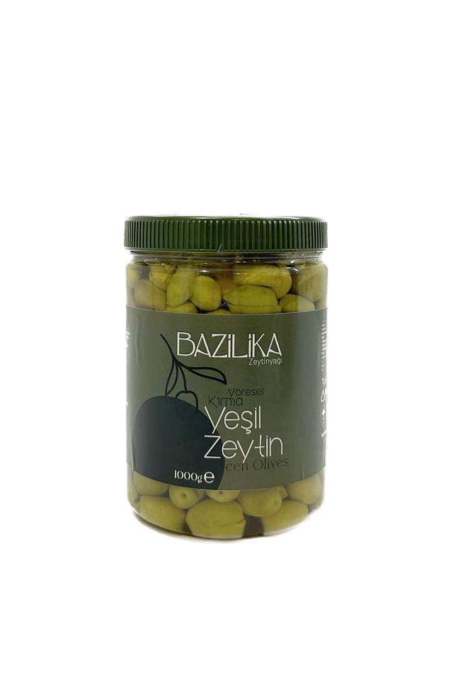 Yöresel Yeşil Zeytin Kırma 1000g
