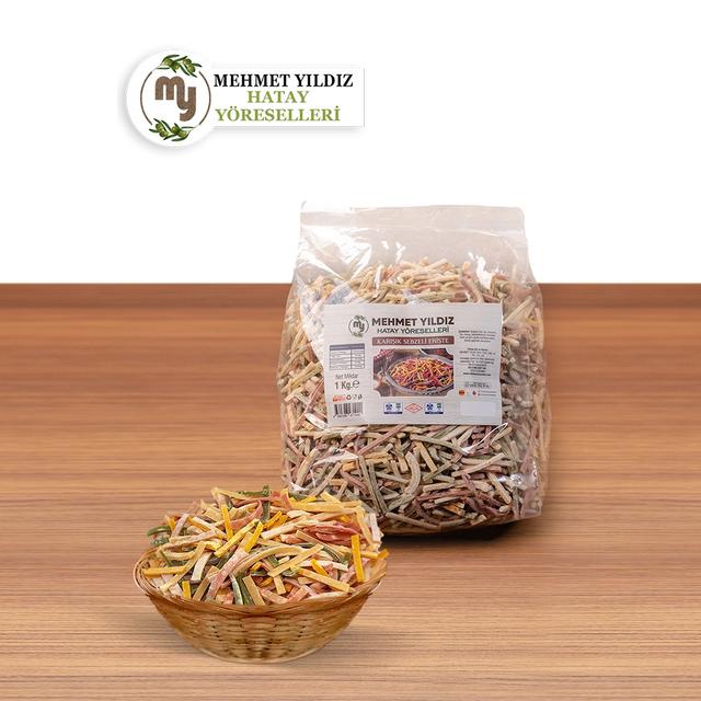 KARIŞIK SEBZELİ ERİŞTE 1 KG