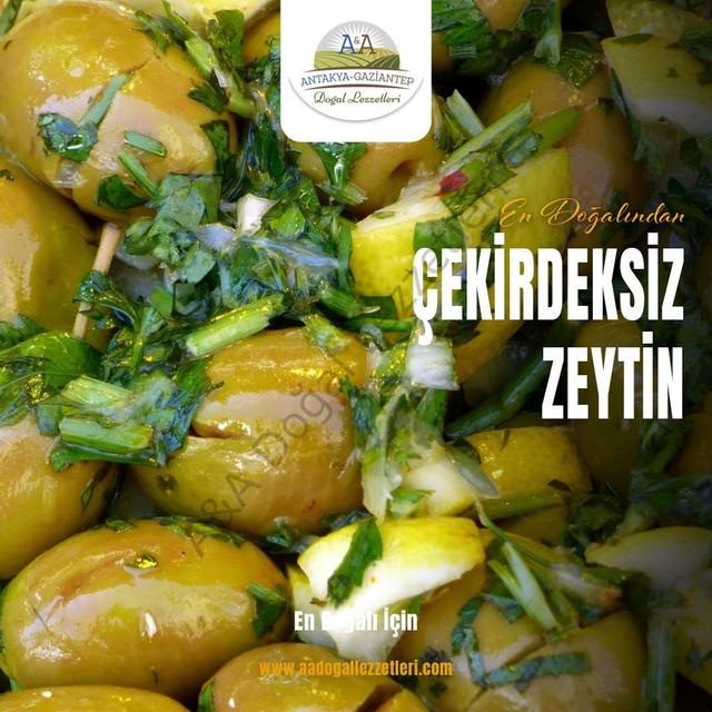 ÇEKİRDEKSİZ ZEYTİN 650 GR CAM KAVANOZ