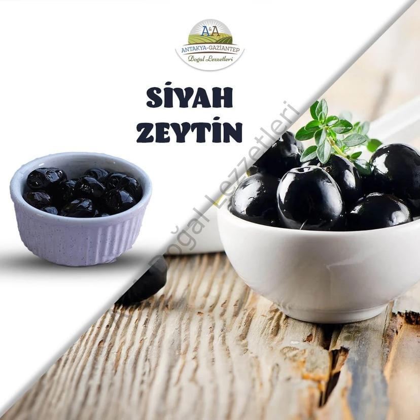 SİYAH ZEYTİN 660 GR CAM KAVANOZ resmi