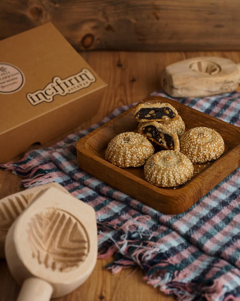 Hurma + Cevizli Kömbe 560 gr resmi