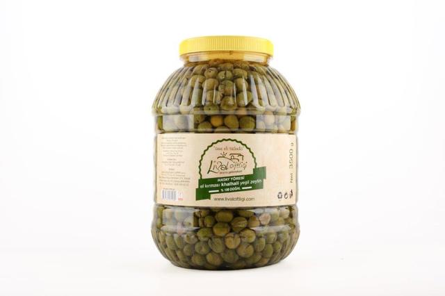 El kırması topak halhali zeytin net 3,5 kg pet