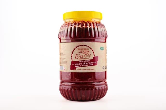 El Yapımı Biber Salçası 3300 gr.pet (tatlı)