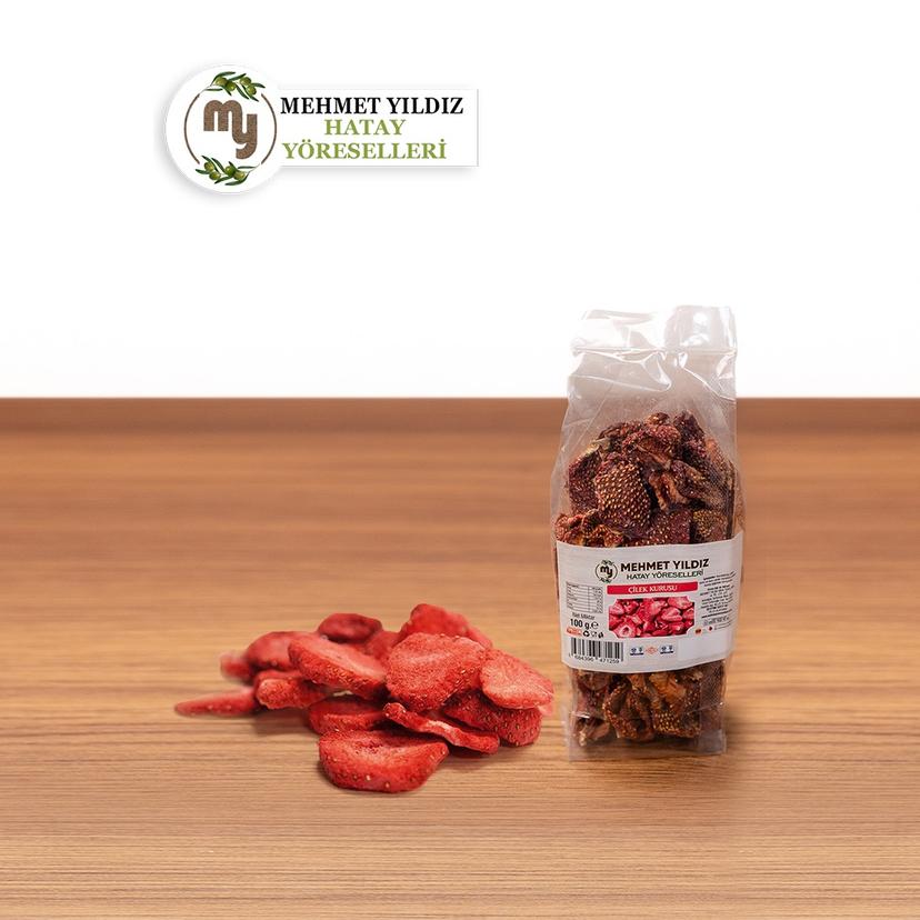 ÇİLEK KURUSU 100 GR resmi