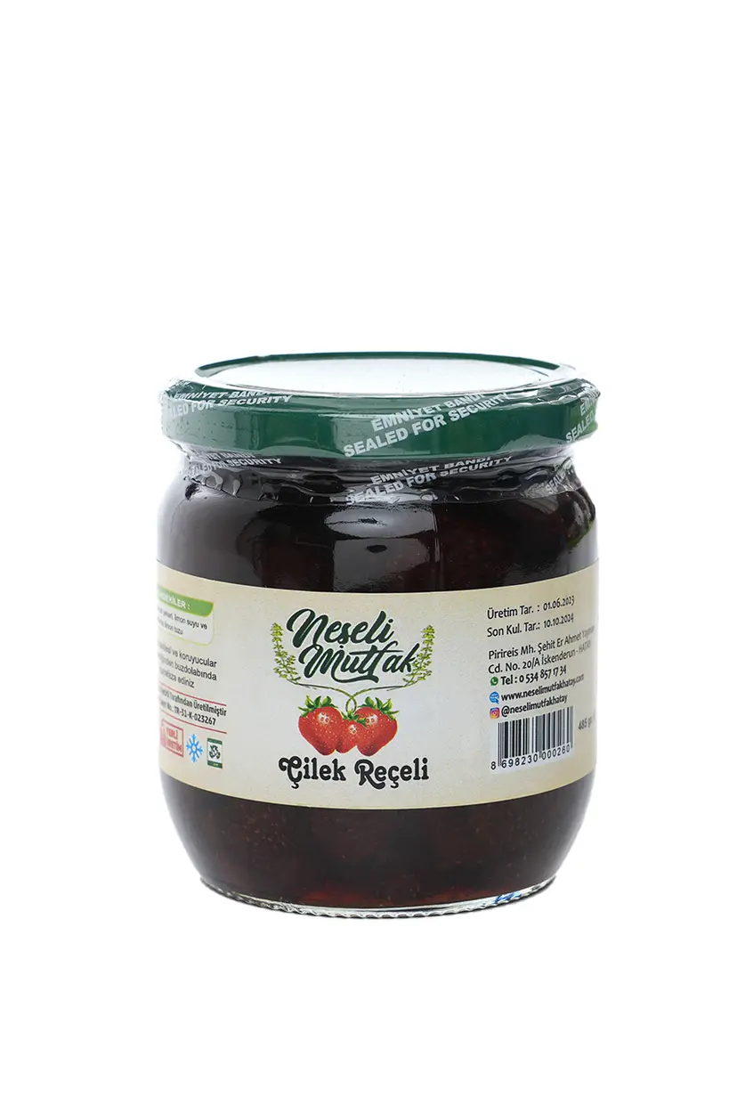Çilek Reçeli 480 Gr resmi