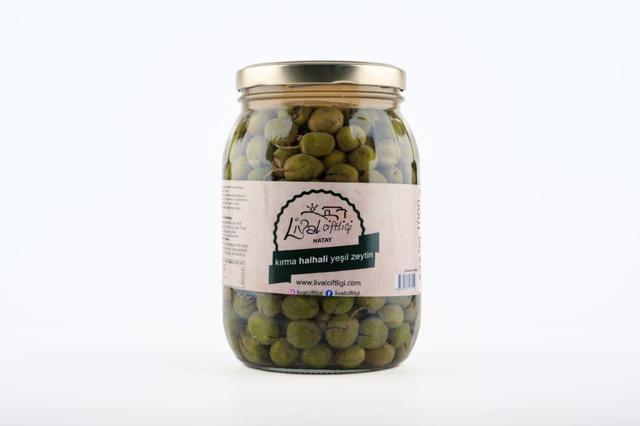 El kırması topak halhali zeytin net 950 gr cam kavanoz