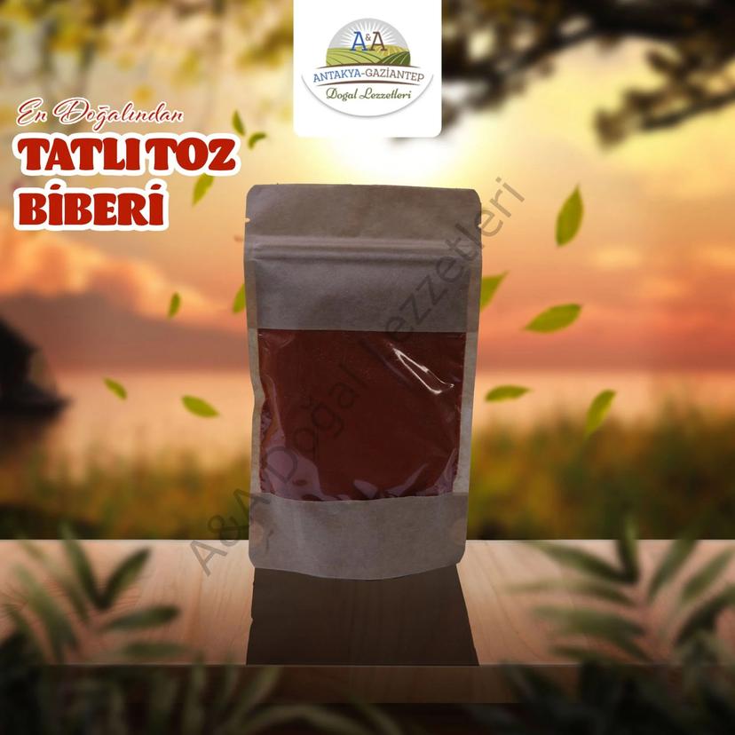 TOZ BİBER KIRMIZI 250 GR TATLI resmi